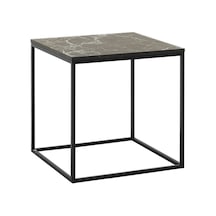 Profile Köşe Sehpa - Mermer Desenli 50x52x50 Cm Gxyxd