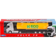 68052s-f-gw Welly Volvo Oil Tanker 1:64 -karsan Oyuncak