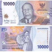 Emir Collectıon Endonezya 2022 Yılı 10,000 Rupiah Yabancı Kağıt Para Çil Unc Koleksiyon Para