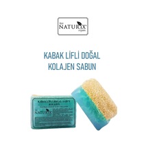 Naturix Doğal Kabak Lifli Kolajen Sabun 130 G