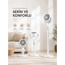 Znv Zenvia Mey İthalat Sessiz Çalışma Özelliğiyle Rahat Kullanım Sunan Dikey Vantilatör Znv2025 Cmn