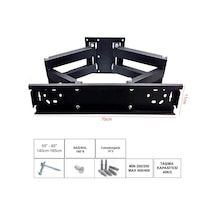 Lcd Askı Aparatı Hareketli 6 Kollu 55/65 140 165Cm Ufix 7011