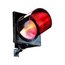 200 Mm Power Ledli Tekli Sinyal Verici, Trafik Lambası-573 - 24 Vdc