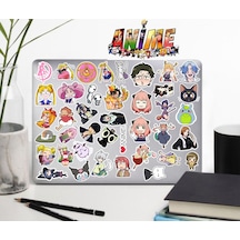 Anime Seri 1 Sticker Seti Laptop Ajanda Notebook Tablet Telefon Defter Etiket Bullet Journal Diğer