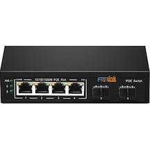 Freelink Frl 4P2S 4 Port Poe 10/100/1000 2Xuplink 65W Switch