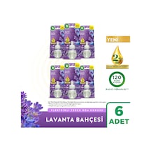 Elektrikli Oda Kokusu Yedek Şişe Lavanta Bahçesi 6x19 Ml