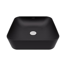 CREAVİT UL040 Tezgah Üstü 40 cm Siyah Mat Ultra Çanak Lavabo
