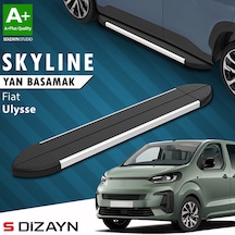S-dizayn Fiat Ulysse Skyline Aluminyum Yan Basamak 213 Cm 2022 Üzeri A+ Kalite