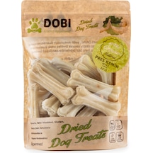 %100 Doğal Beyaz Pres Kemik Köpek Ödül Maması 35 Li Katkısız, Uzun Süre Çiğneme 10cm