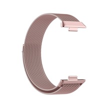 Huawei Watch Fit 3 Zore Krd-01 Metal Kordon-rose Pembe