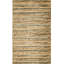Eko Halı Netra S-1103 Grey Multy Xw Farklı Örgü Dokusuna Sahip El Dokuma Naturel Jüt Hasır Halı - 200X300