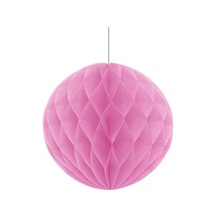 Pembe Renk Petek Süs 20 Cm