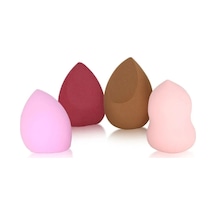 Royaleks Şişen Makyaj Süngeri Powder Puff Büyük Boy 4'lü