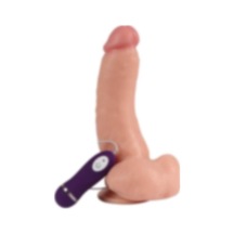 Lilitu Shop 22,5 Cm Gerçekçi Titreşimli Dildo Vibratör Penis - Lungton