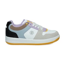 Lambırlent 2100 Klasik Sneaker Spor Ayakkabı Beyaz Lila