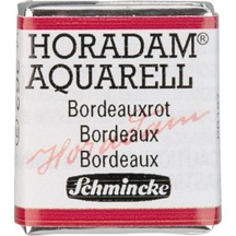 Schmincke Horadam Aquarell Artist Sulu Boya Bordeaux Yarım Tablet