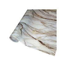 Mermer Desenli - Kalın Pvc 1,2Mm M-03 Masa Örtüsü