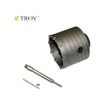 TROY 27462 Elmas Beton Panç (Ø 67mm) + Adaptör (250mm)