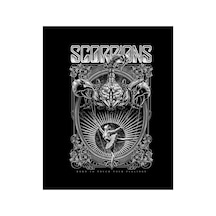 Zepplin Giyim Scorpions Born To Touch Your Feelings Siyah Büyük Sırt Patch Yama