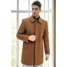 Plt9365 Dewberry Erkek Palto-camel Camel