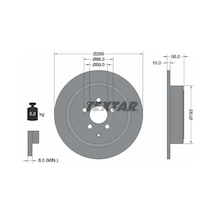 Fren Disk - Fiat Ulysse - Textar-92074100