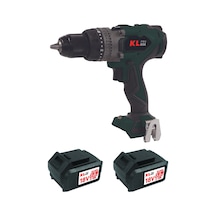 Klpro Kldm18bhx-50 18V/5.0Ah. 150nm Kömürsüz Çift Akülü Şarjlı Darbeli Matkap