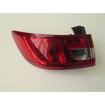 2013-2016 Renault Clio Hb Dış Stop Lambası Sol Kırmızı-beyaz Pleksan Adet Oem No:265504091r