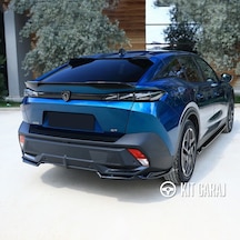 Peugeot 408 Parlak Siyah Flap Plastik Boyalı