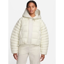 Nike Sportswear Therma-fit Primaloft Thermoplume Swoosh Puffer Full-zip Kadın Mont Ndd Sport Beyaz