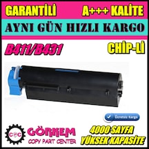 Oki B411 / B431 / Mb461 / Mb471 / Mb491 Toner Uyumlu