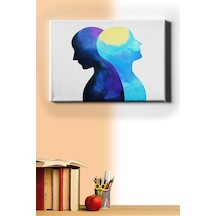 Webstyle Sayılarla Boyama Seti Kasnaklı Ruh Ikizi 50 X 65 Cm