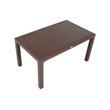 Mandella 90x150 Elit Rattan Masa Kahverengi Diğer