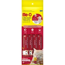 Me-O Creamy Ton Balıklı ve Domatesli Yetişkin Kedi Ödülü 4 x 15 G