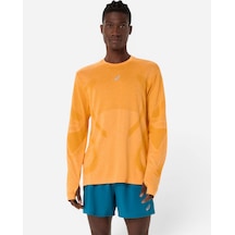 Asics Road Seamless Ls Top Erkek Sarı Uzun Kollu Tshirt 2011d356-800