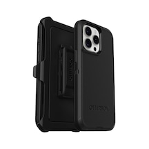 Defender Iphone 15 Pro Max Için Kılıf, Darbeye Dayanıklı, Düşmeye Dayanıklı, Ultra Sağlam, Koruyucu Kılıf, 5x Askeri Standartlara Göre Test Edilmiştir, Siyah, Satış Ambalajsız