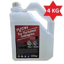 Platin Far Parlatma Solüsyonu Temizleme Sıvısı Kloroform 4 KG