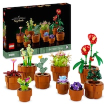 LEGO® Botanicals Minik Bitkiler 10329 – Yetiskinler için Farkli Türlerde 9 Bitki Içeren Yapay Çiçek Modeli Yapim Seti (758 Parça)
