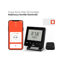 Cosa V5 Akıllı Kombi Kontrolü - Siyah Termostat