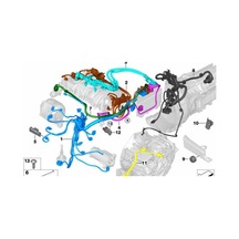 Bmw Motor Tesisatı F40 F44 F45 F46 F48 F39 Mini F55 F60 F54 12518678972