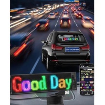 Hubrendy Tekno Rgb Led Yazı Paneli Telefon Kontrollü Kayan Yazı Animasyonlu Ekran
