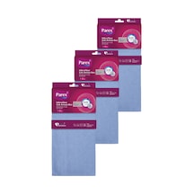 Mikrofiber Çok Amaçlı Bez Mavi Üçlü Paket Diğer