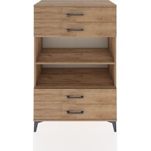 Hyperion Dolap 2 Raflı 4 Çekmeceli 88x44x134 Çam-çam Atlas Çam