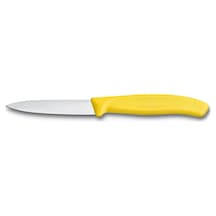Victorinox Swissclassic 8 CM Soyma Kamp Bıçağı Sarı 6.7606.L118 Sarı