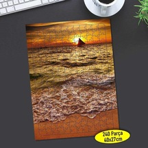 Köpüklü Sahil Dalgası 240 Parça Puzzle Yapboz Tablo-56157721