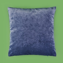 Soft Shiney Kırlent - Mavi - 40x40 Cm Çok Renkli