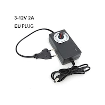 Ayarlanabilir 12 V Dc 7530 9733 Üfleyici Fan Güç Değişken Hız Kontrol Cihazı Eu Plug No Fan