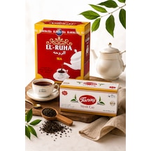 El-ruha Ceylon Siyah Çay 400 G + Tanay Siyah Çay 25'li Poşet Çay Avantaj Paketi