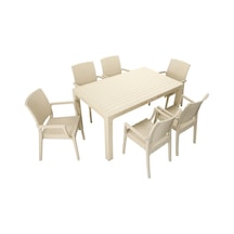 Mandella Elit Rattan 90x150 Elit Koltuk Masa Takımı Çölbeji Diğer