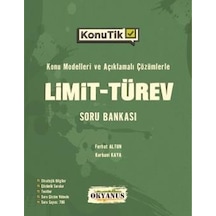 AYT KonuTik Limit  -  Türev Soru Bankası  -  Tarık Ölmez  -  Okyanus Eğitim