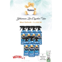 Yumoş 7 Adet Sprey 430 Ml Mavi Gelincik Yıkanması Zor Eşyalar Ve Rosıe Tekli